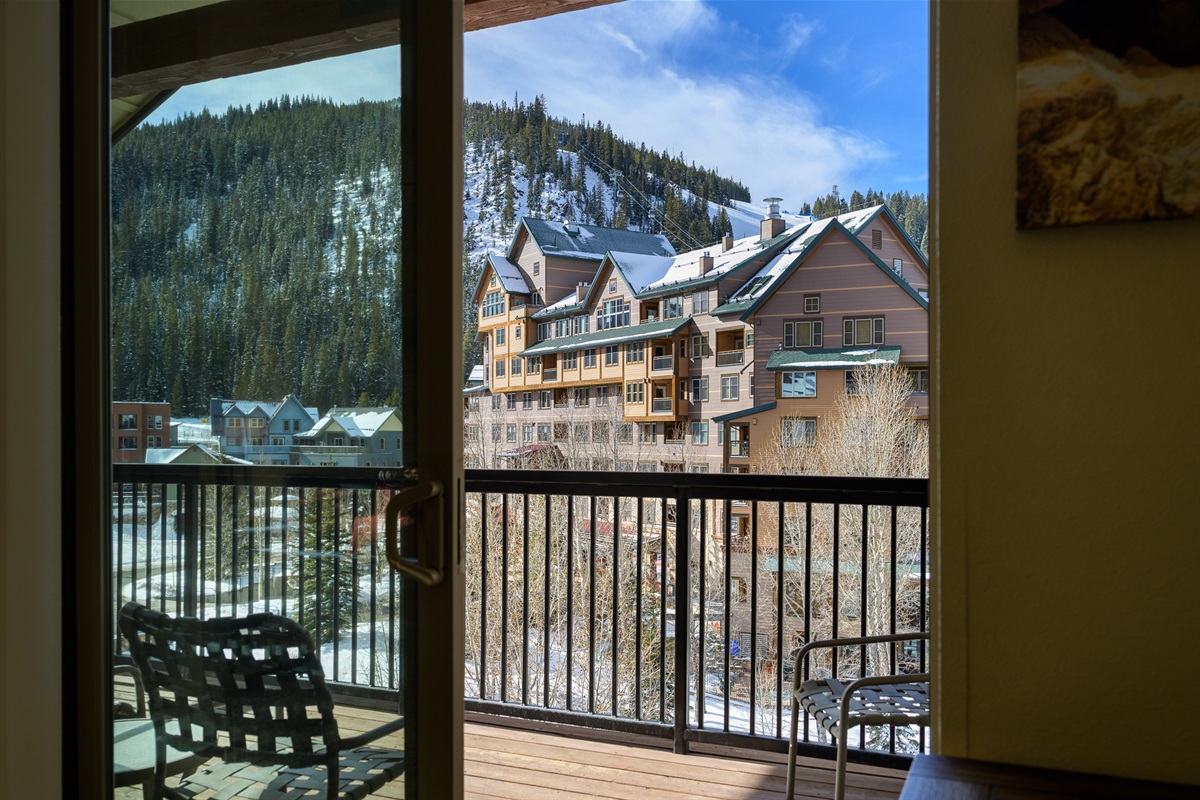 Porch view looking left (Village shops/restaurants)