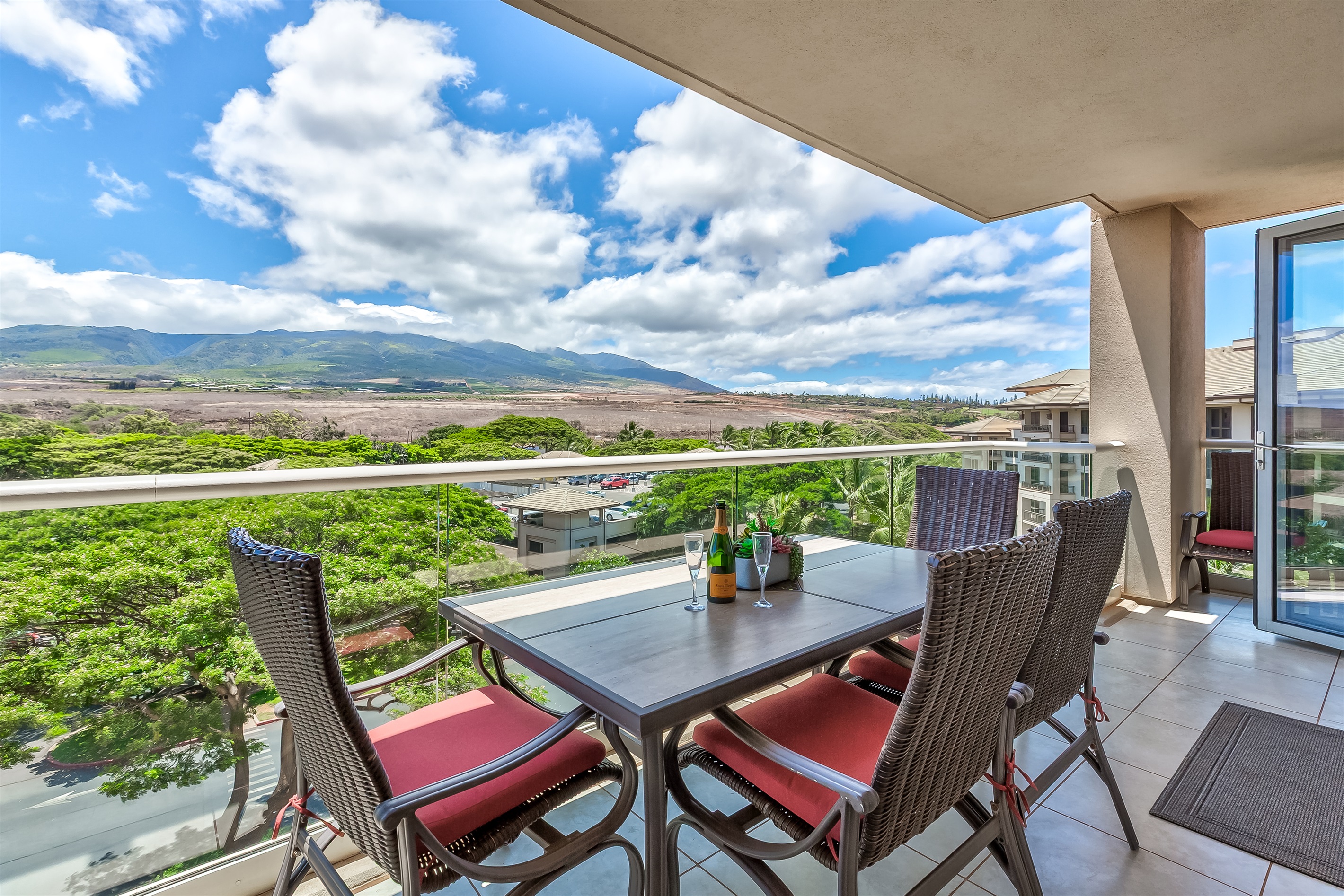 Great view of West Maui Mountains