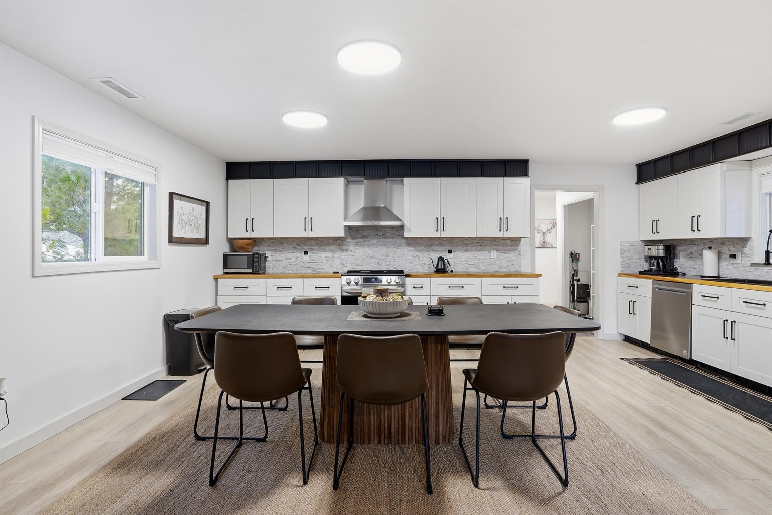 Bright, open layout perfect for large families.