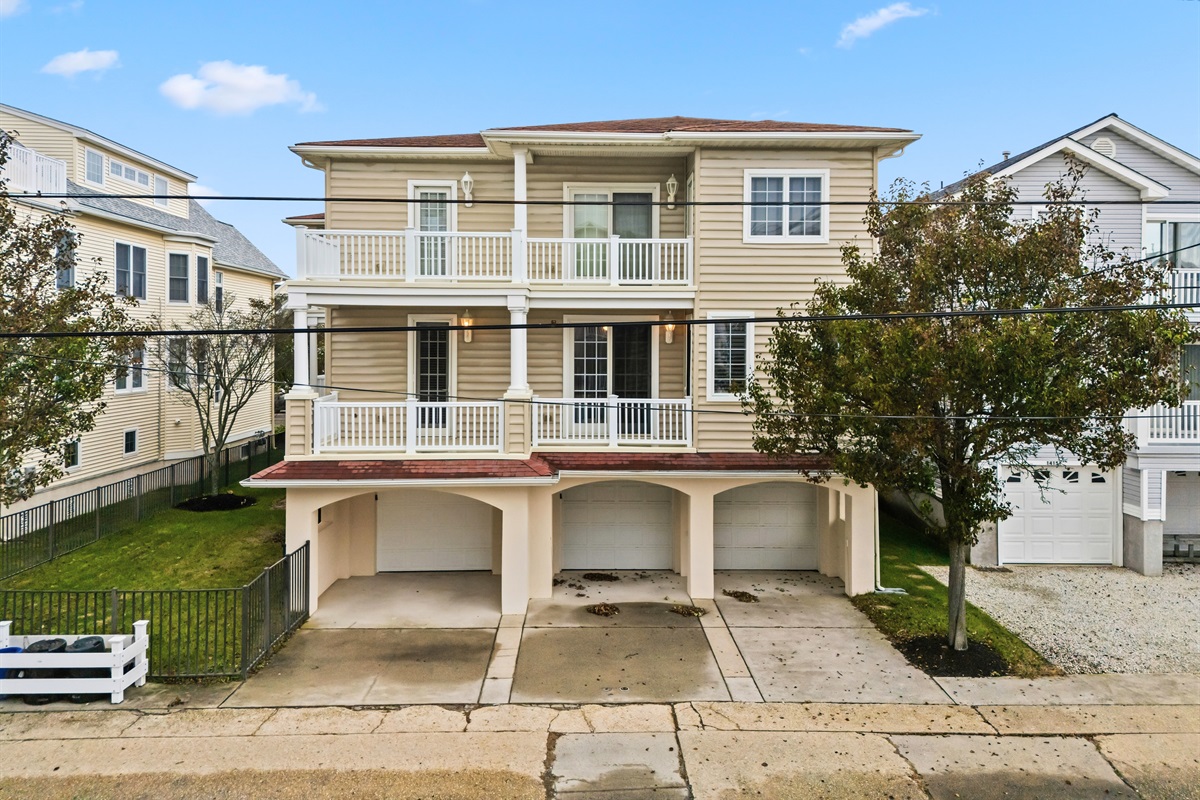 Exterior view of the property