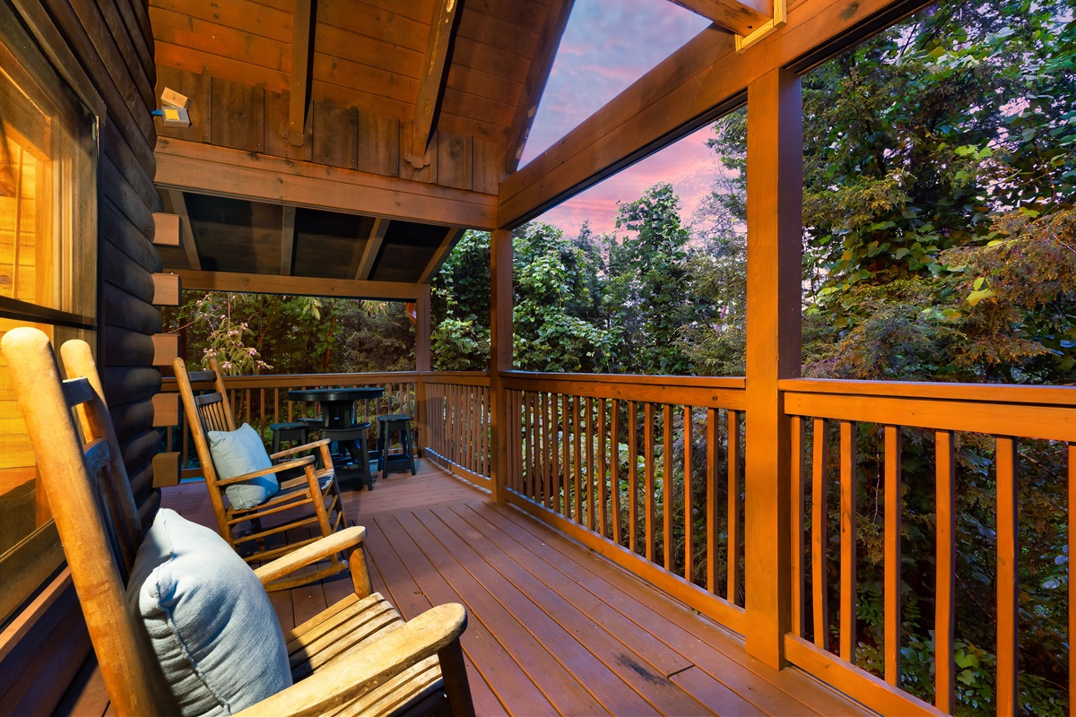 Relax on the Large Porch