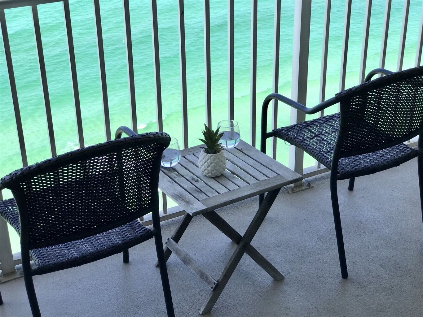 View from balcony