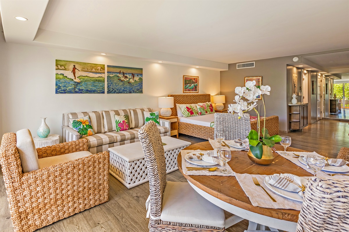 Offering a peaceful escape with a beautiful view