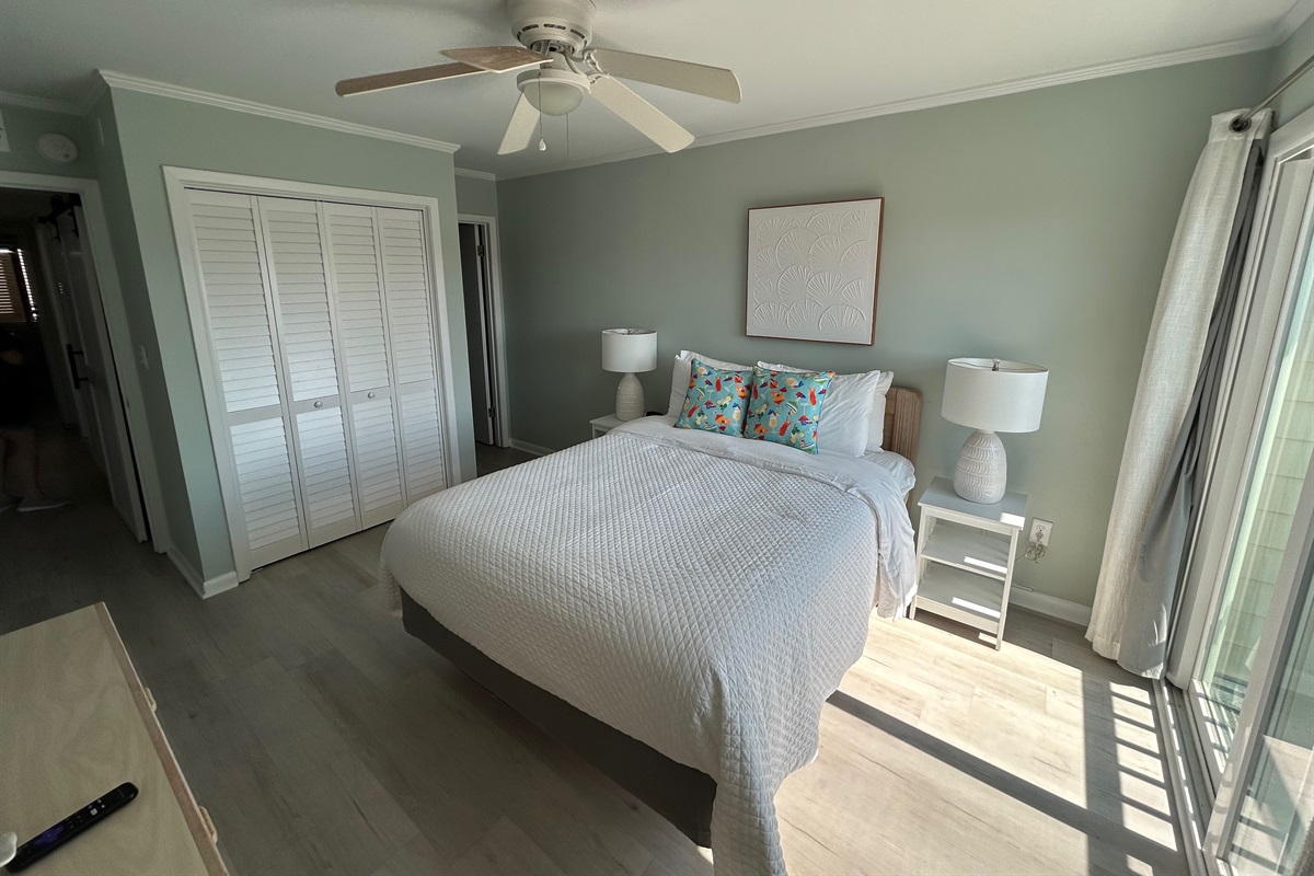 Master Bedroom has a large closet and ensuite Bathroom