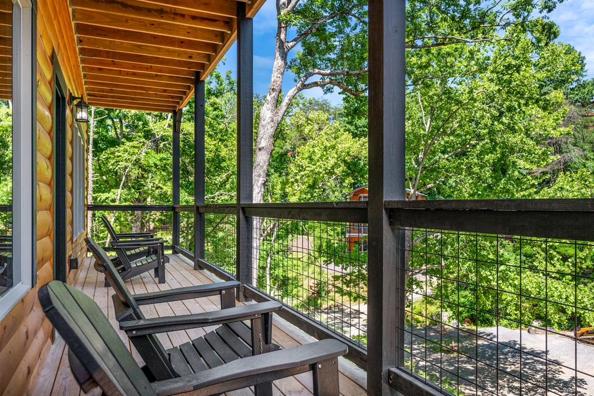 Step out from the suite to a secluded sitting area, where you can enjoy your morning tea in total privacy.