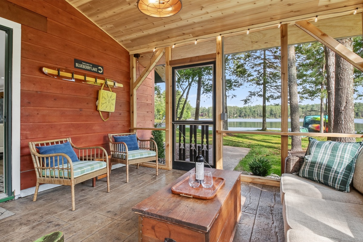 The home is fully updated but retains vintage charm and decor.