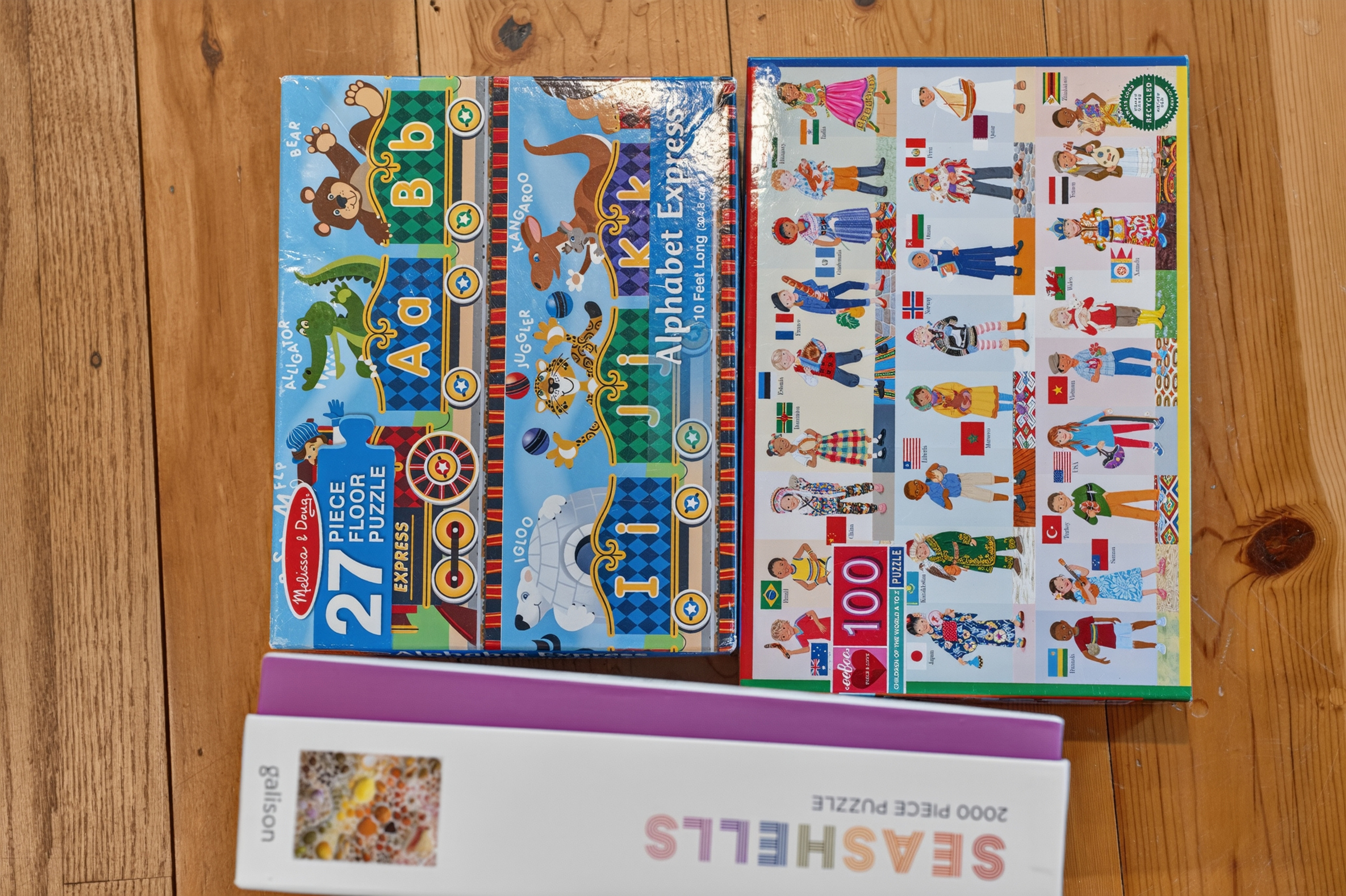 A variety of puzzles to keep guests of all ages entertained.