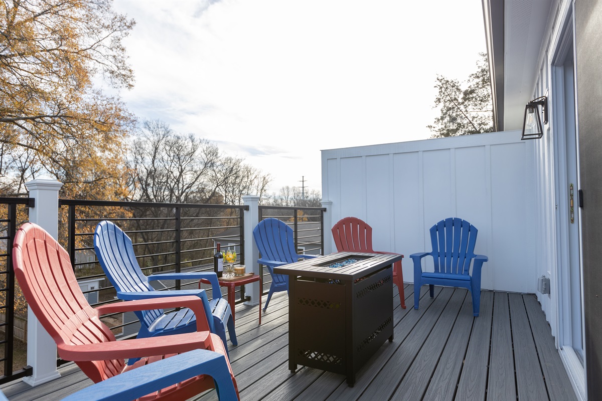 The perfect spot to gather outside