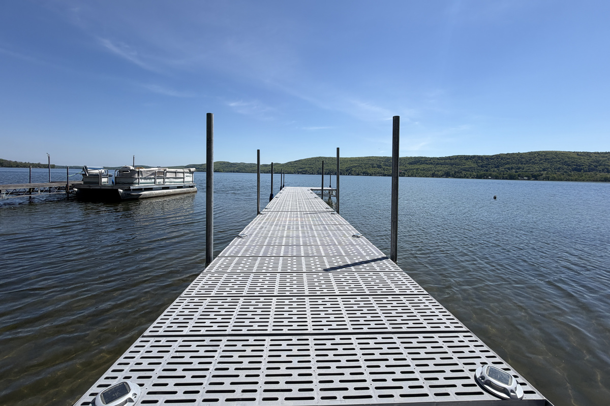 Dock at The Lakehouse Retreat