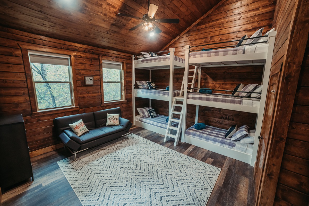 Who wants to sleep on top?!