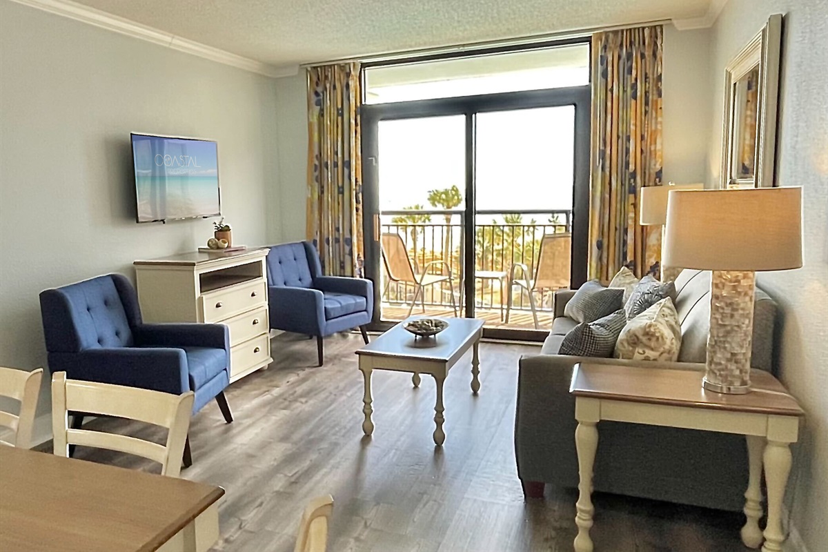 Sleek and spacious living area for moments of indulgence!