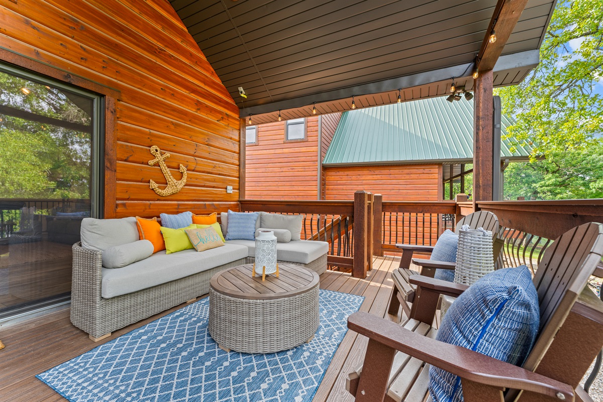 Perfect spot to enjoy the outdoors with a great view of Table Rock Lake!