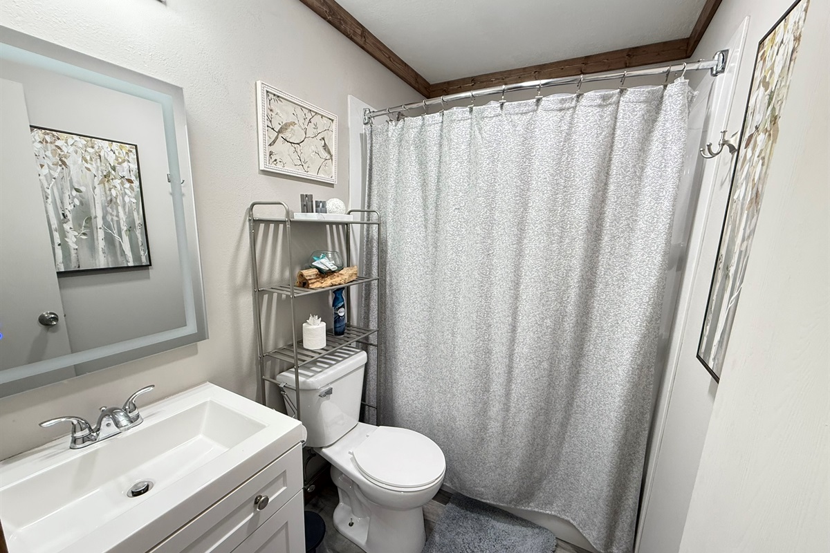 Fresh towels, warm showers, and a touch of calm — your own little spa retreat after a day of adventure