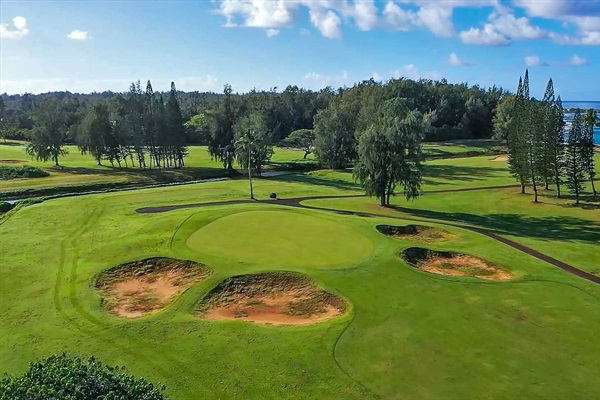 Golf at the Turtle Bay Resort