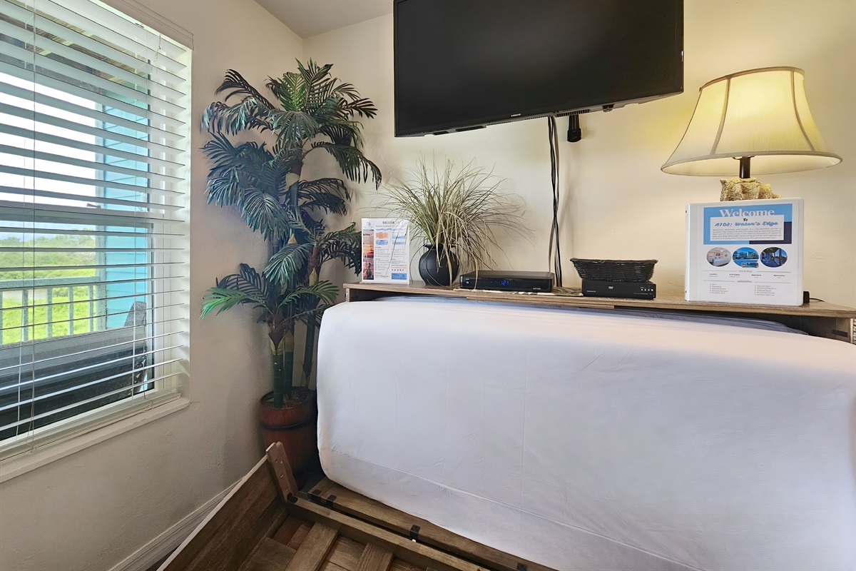 Queen cabinet bed with high quality foam mattress