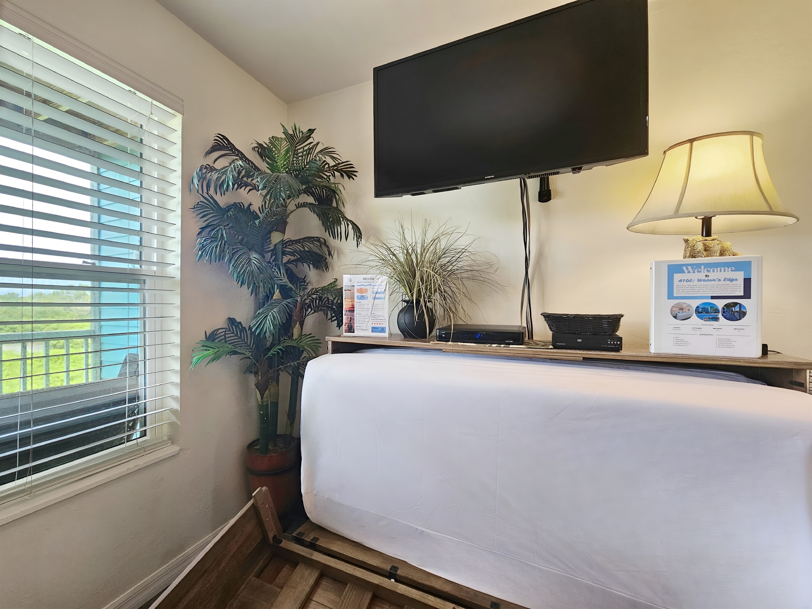 Queen cabinet bed with high quality foam mattress