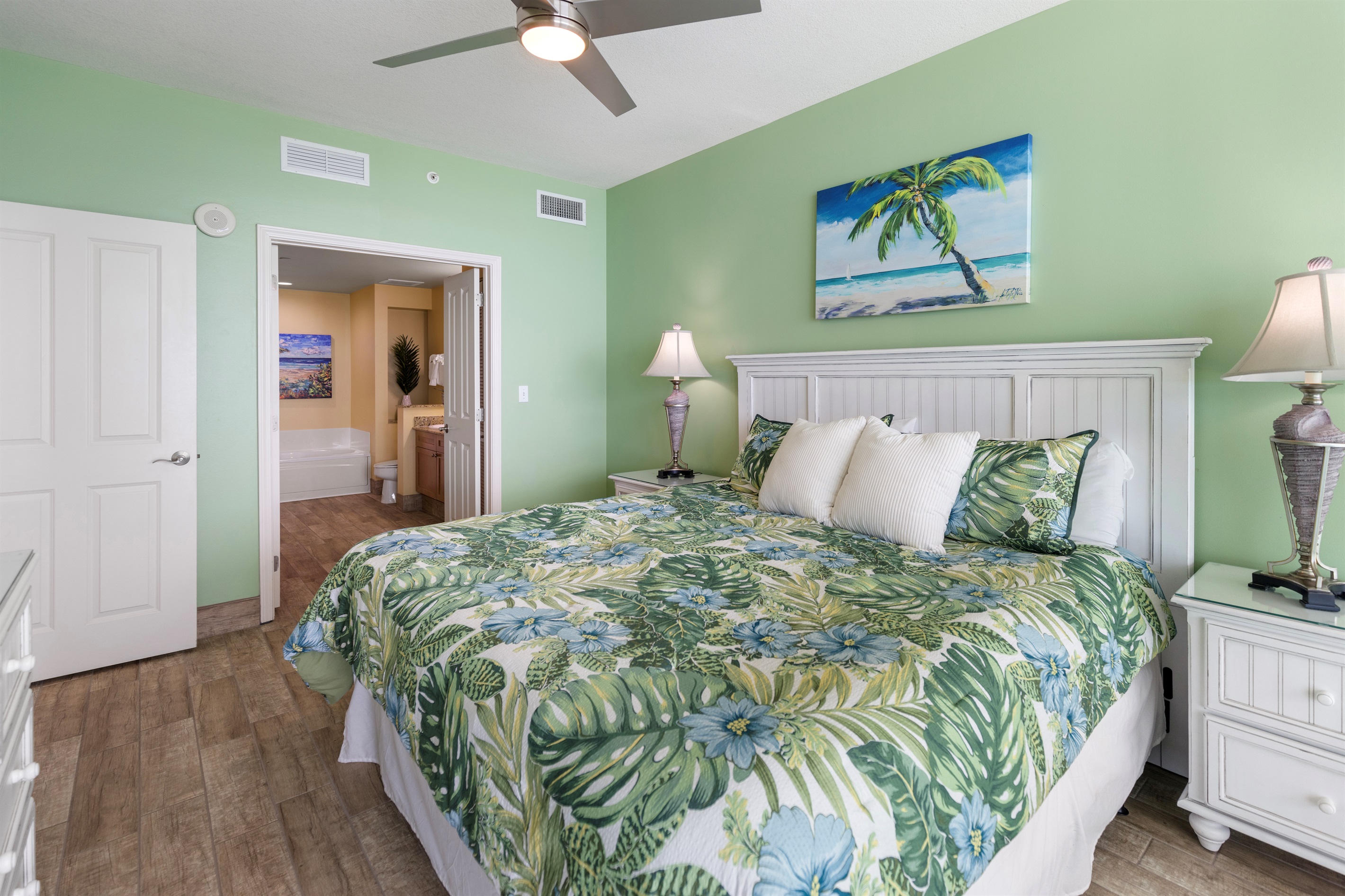 Gulf-front Primary Bedroom