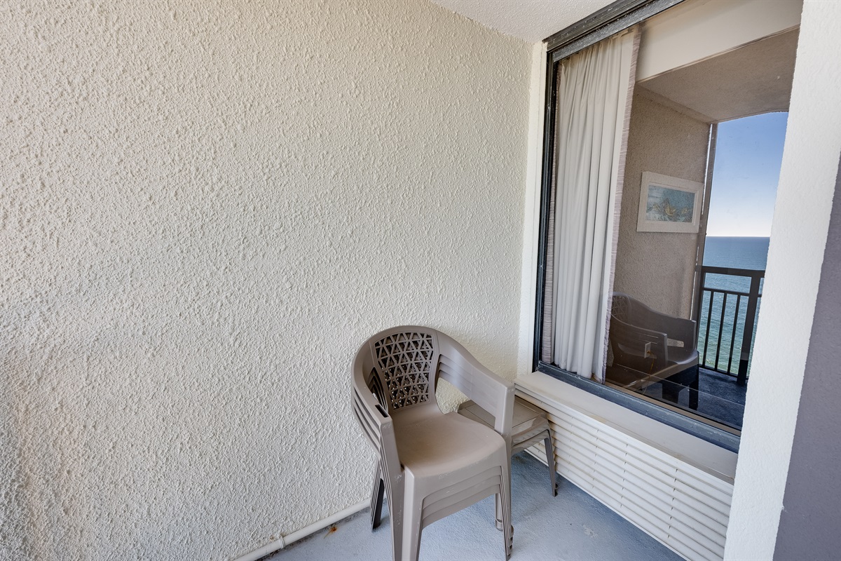 Amazing View from the Balcony!