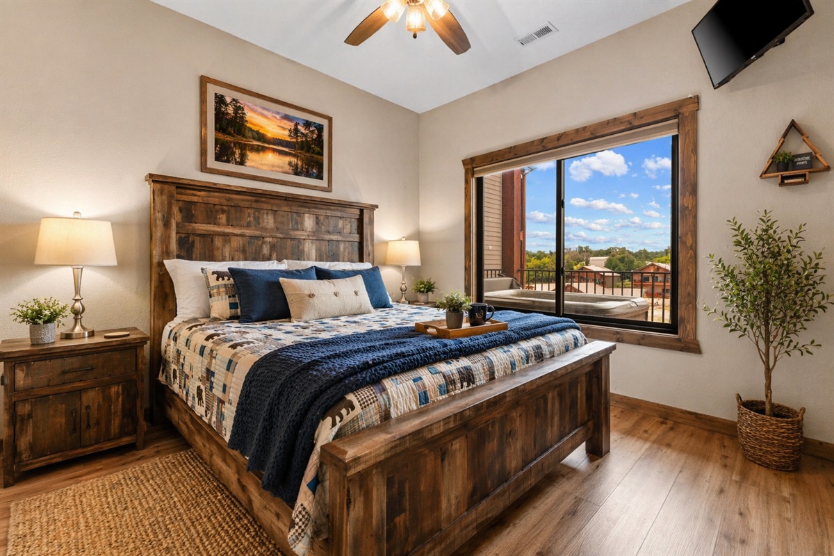 Charming and comfortable 🛏️— thoughtfully styled bedroom perfect for restful nights and cozy mornings
