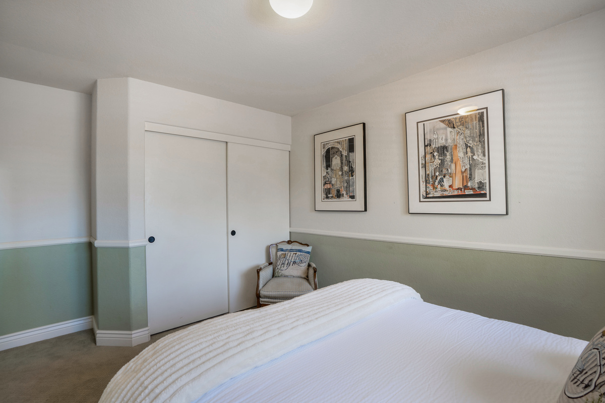 One of Two Queen Bedrooms Upstairs