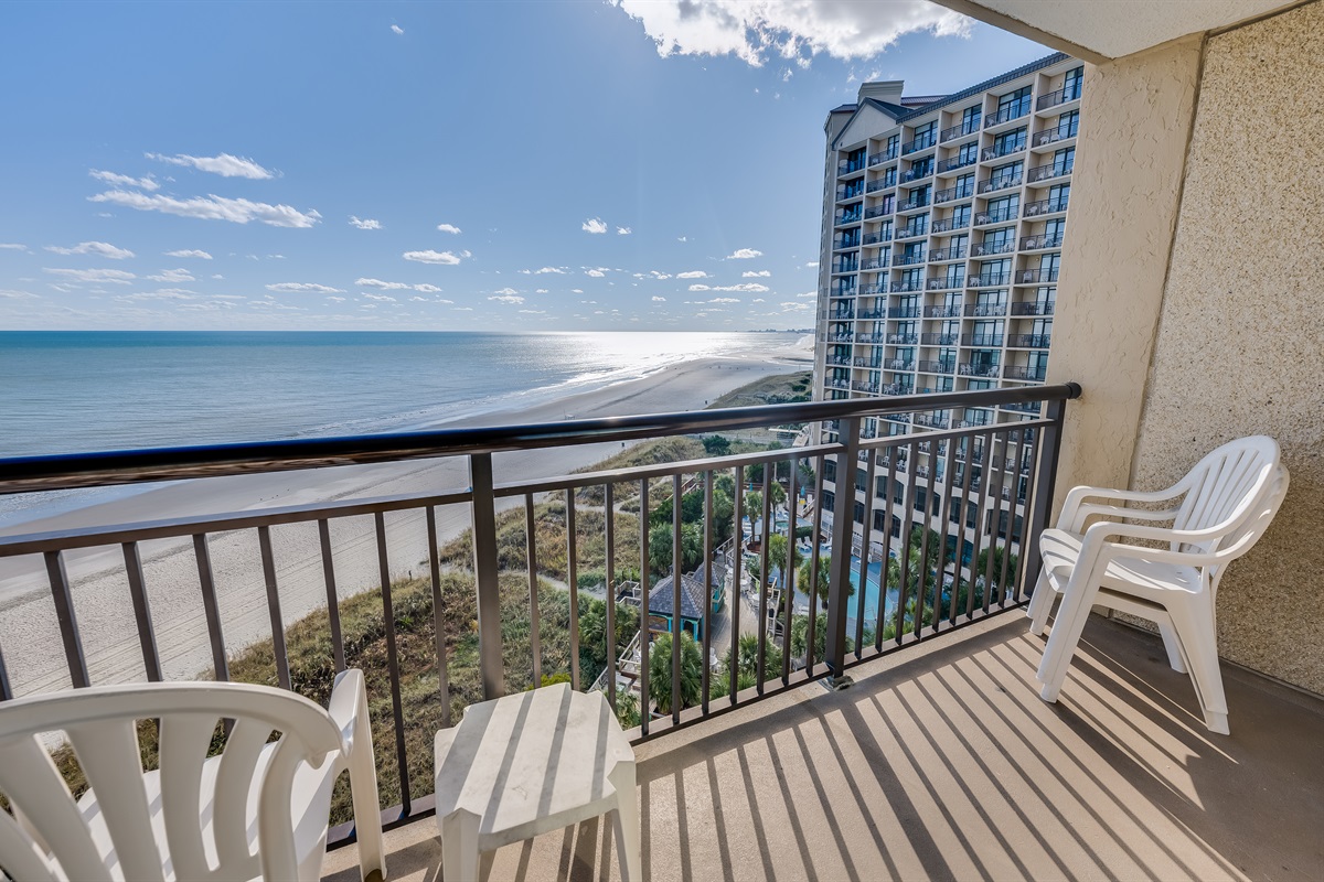 Breathtaking Views from Balcony!