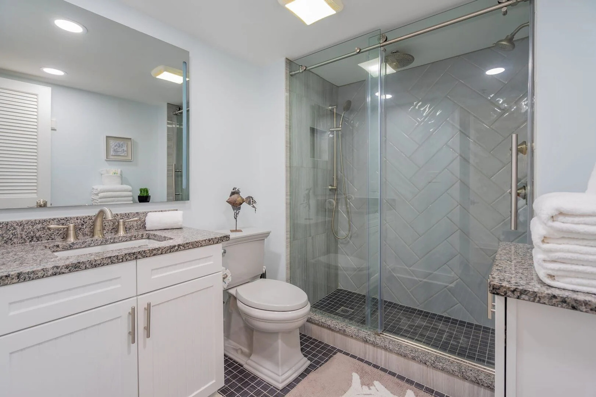 Lovely Main Bath with stand alone shower