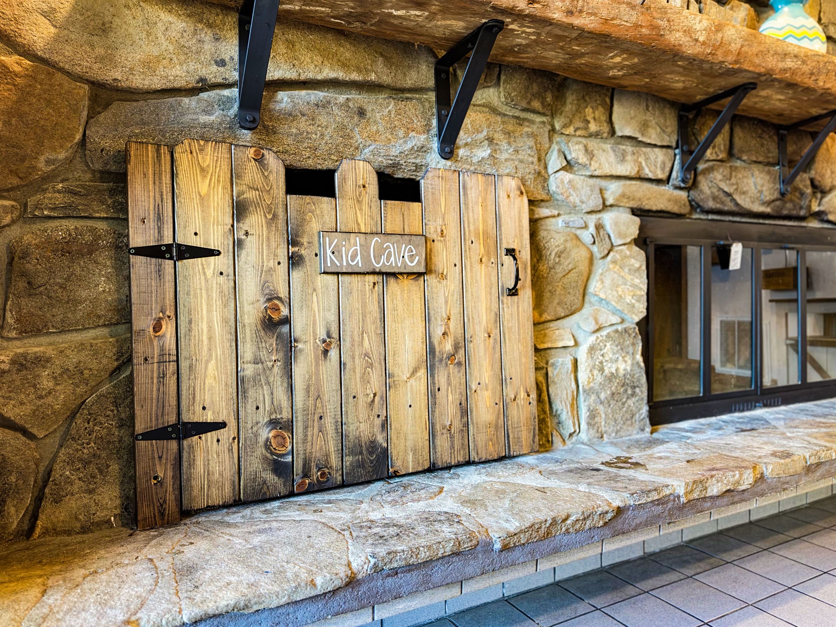 The ever so popular Kid Cave at the Hive Lodge