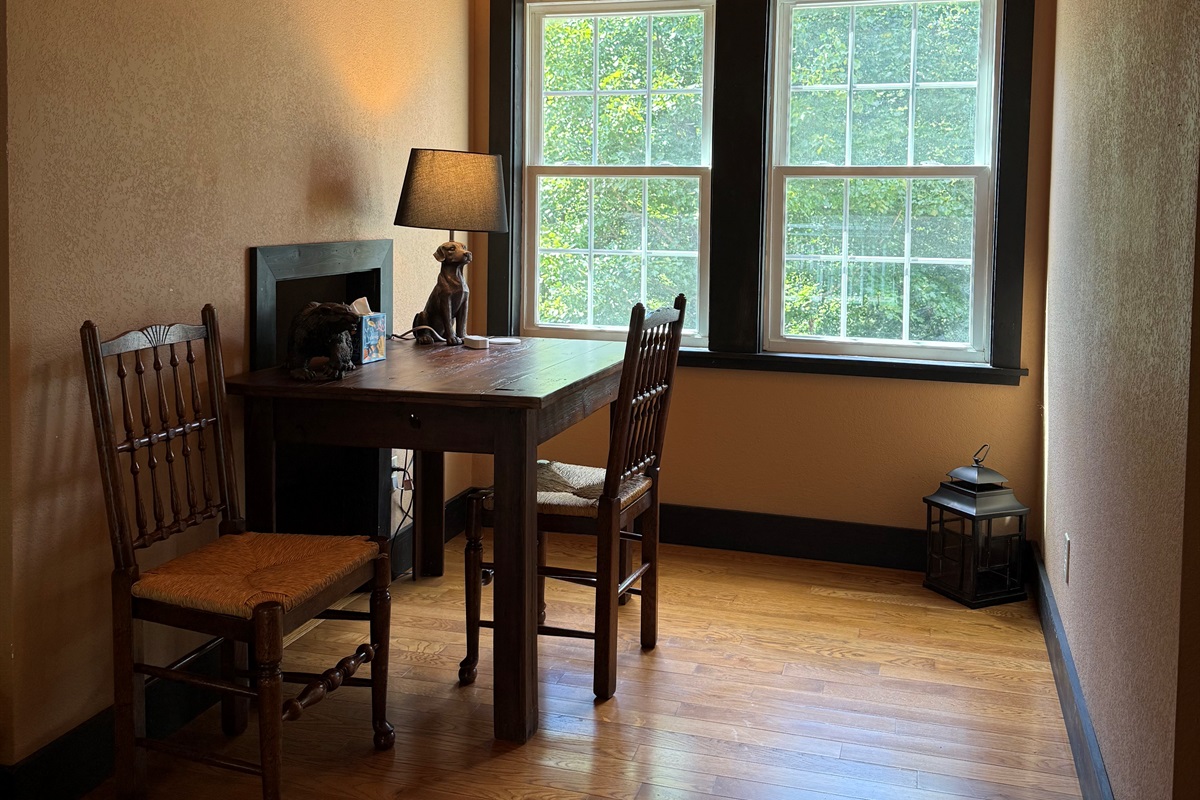 Quiet Desk in Bonus Room