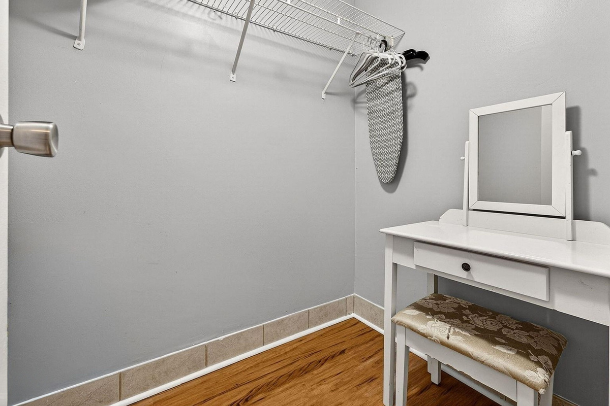 Huge walk-in closet
