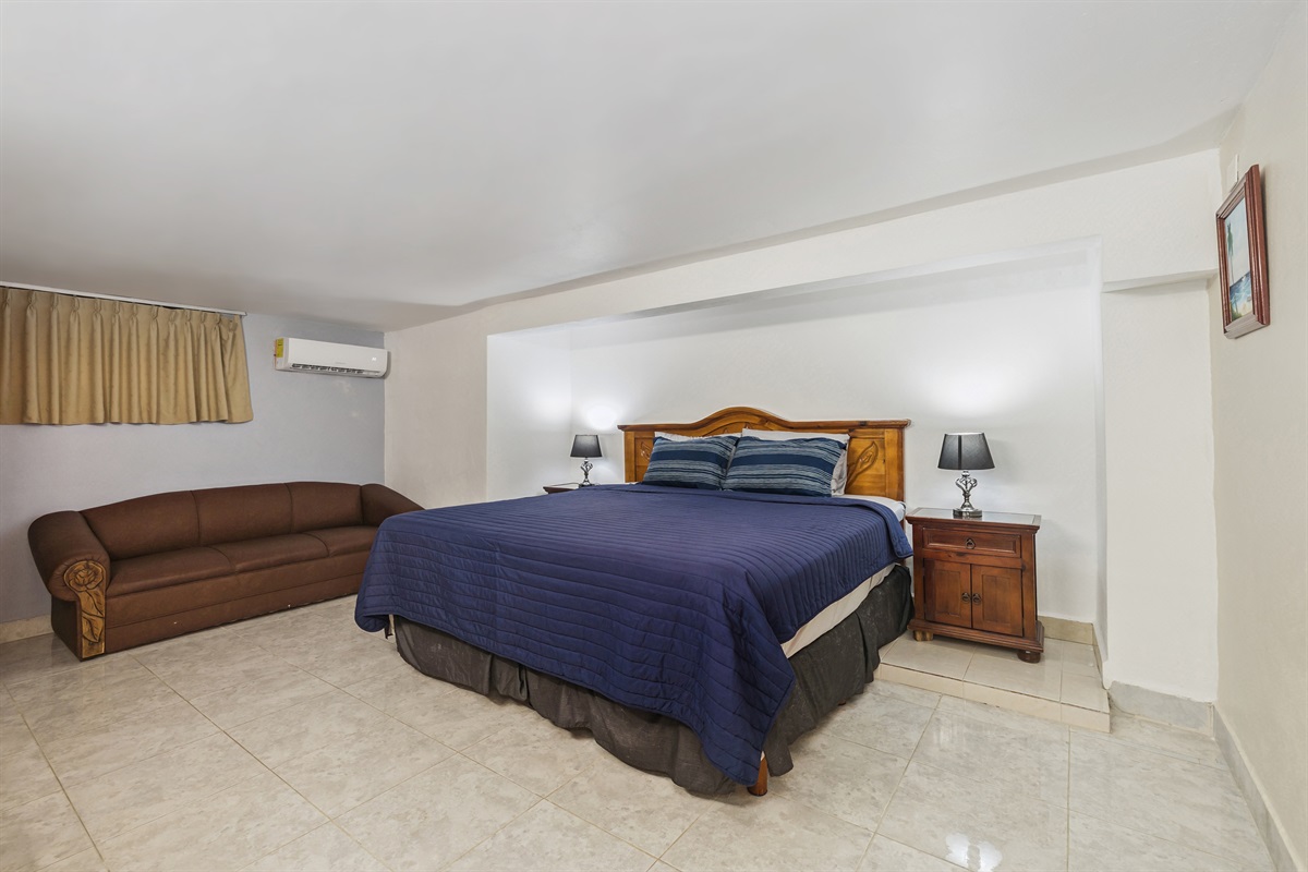 Bedroom 2, King Bed, Private Bath, Main Level