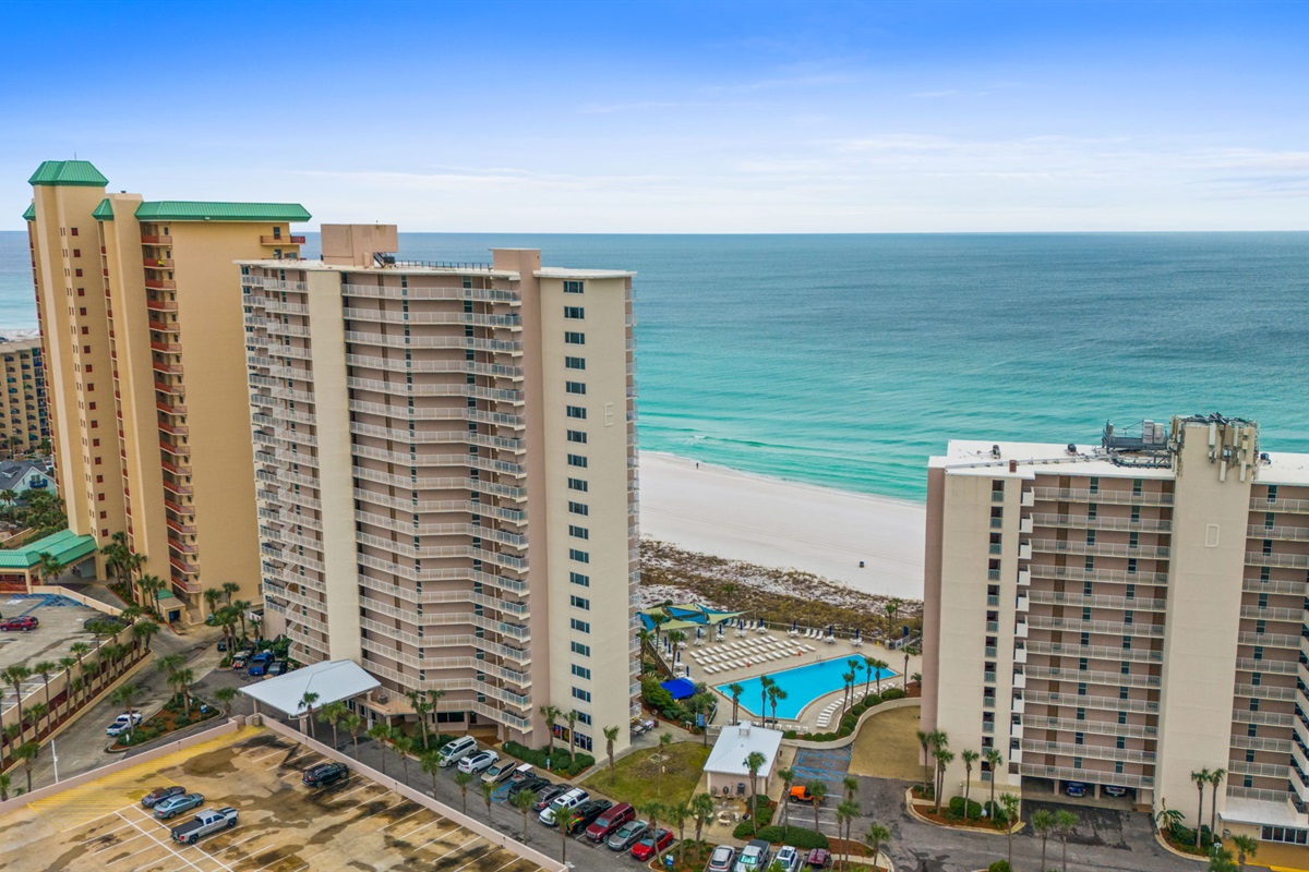 Aerial of Dunes of Panama Complex