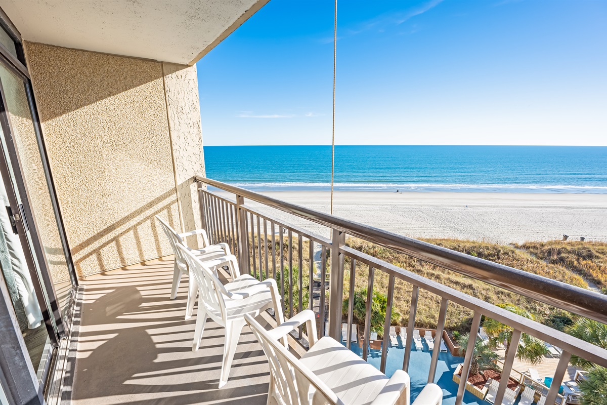 Breathtaking Views from Balcony!