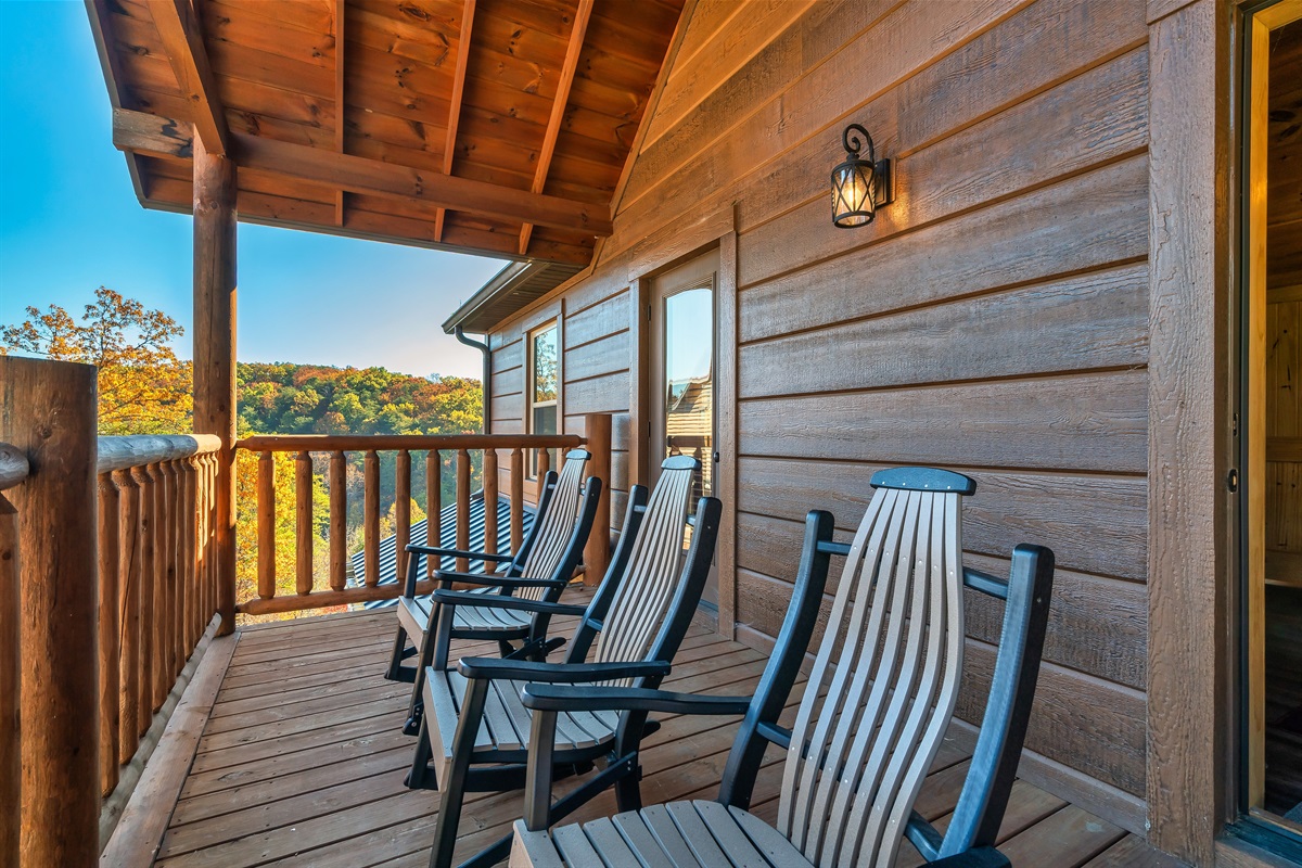 another outdoor patio on the 2nd floor