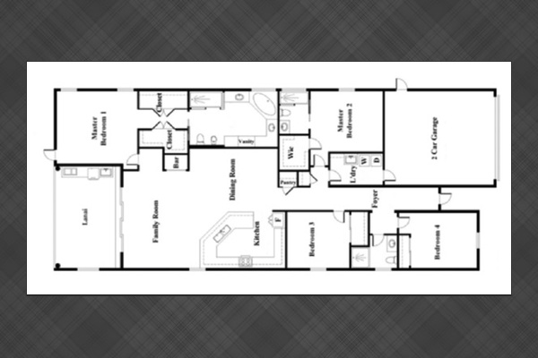 Open floor plan