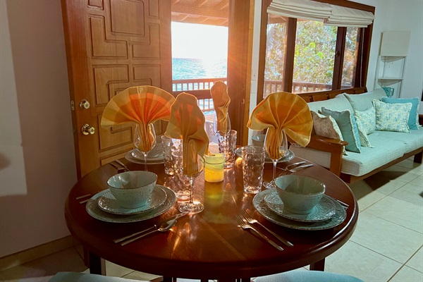 table for four with a view