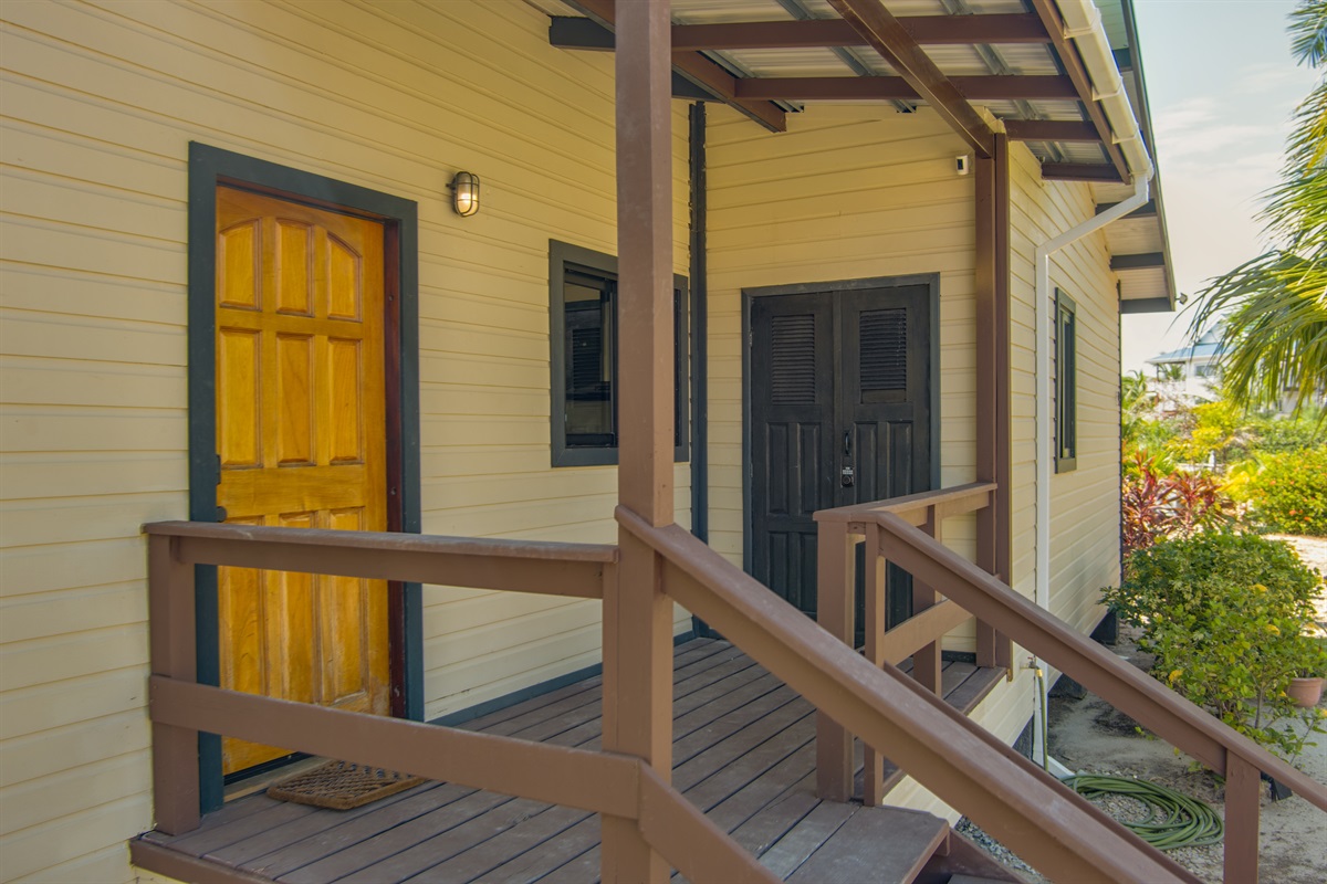 Entrance and Laundry Door