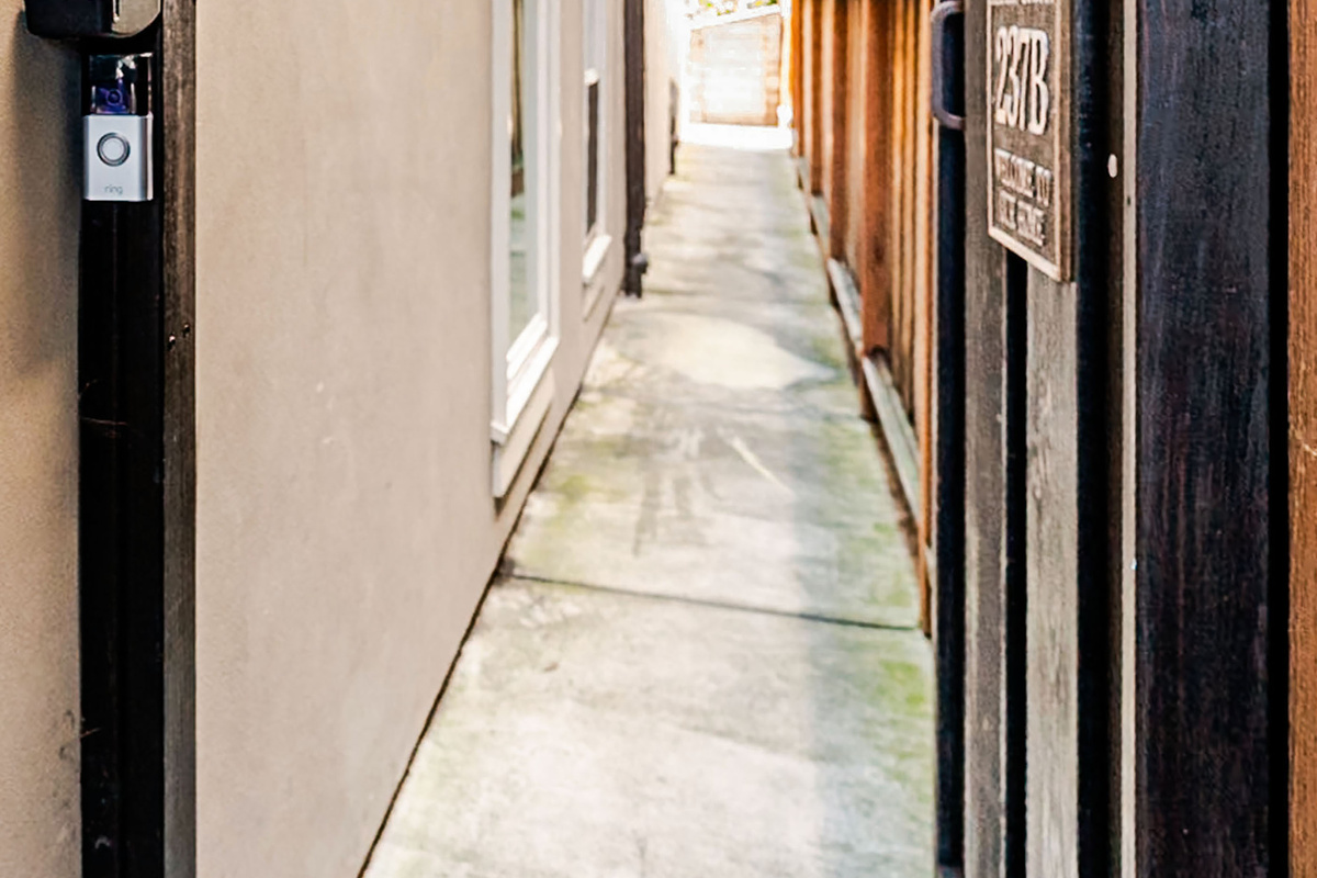 Private Walkway Entrance to Ground Floor Flat
