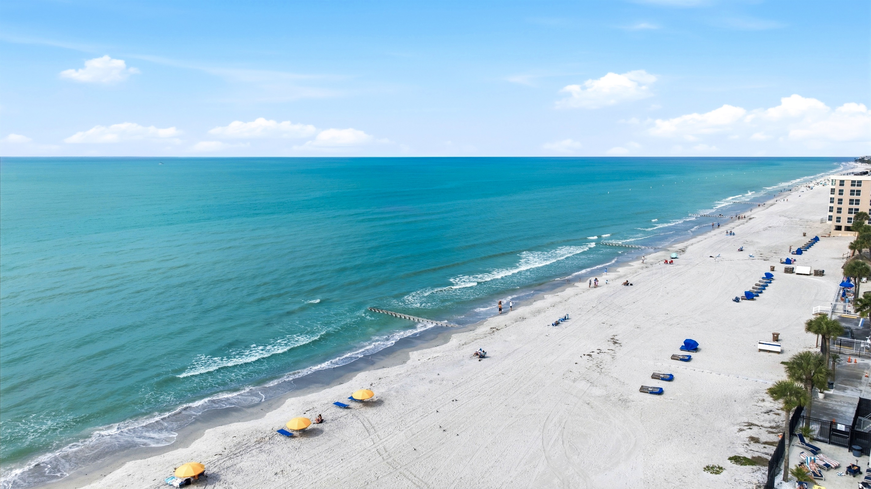Beach access just steps from the cottage 