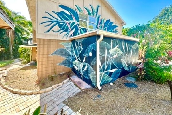 Hand-painted murals