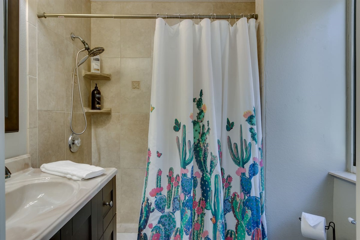 Master Bathroom with Large Walk In Shower
