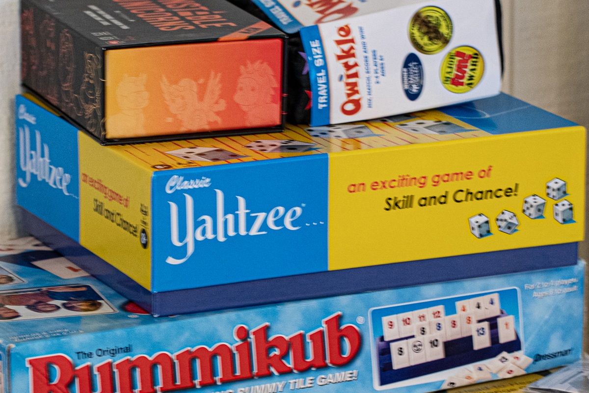 Lots of games- you don't even have to leave the house!