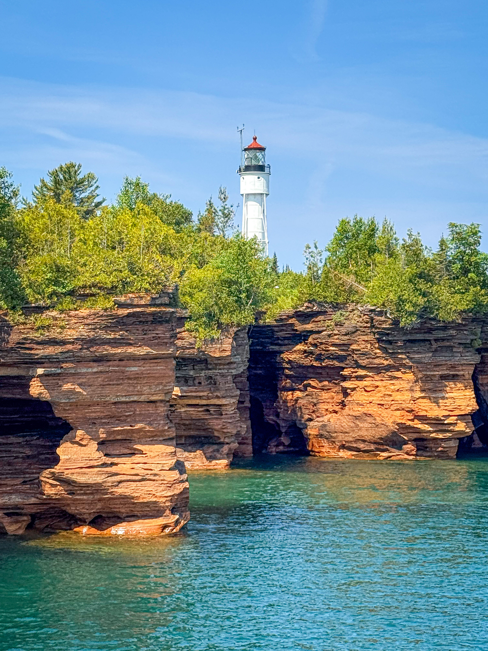 Devils Island via apostle islands boat tour