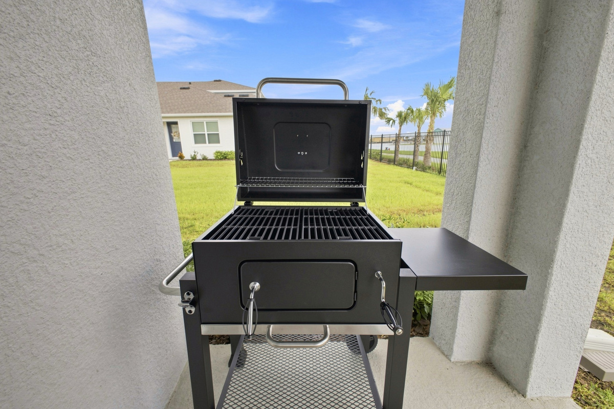 New Charcoal Grill - Please Provide Charcoal