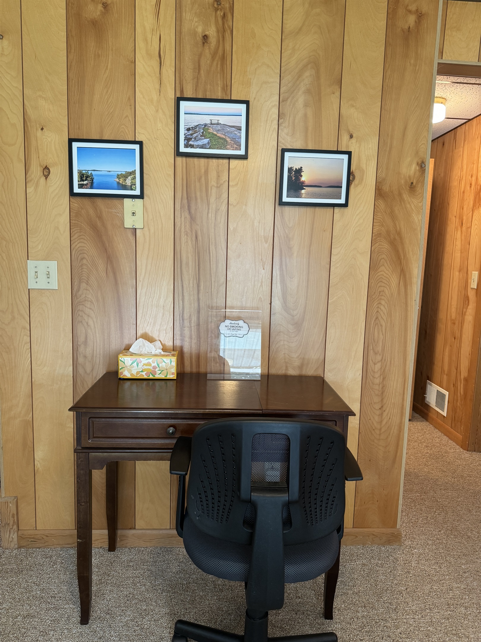 Lower Level desk space