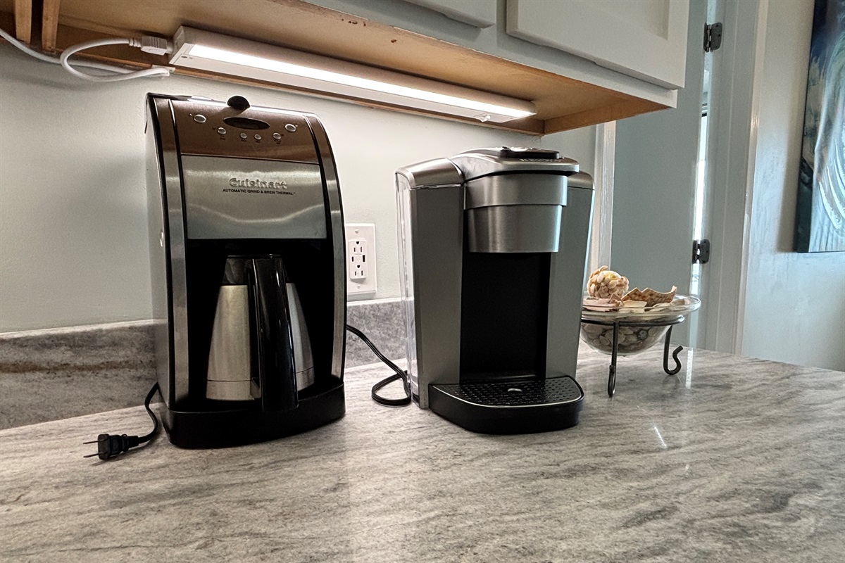 Keurig + Coffee Brewer options for you! Just BYO coffee. :)