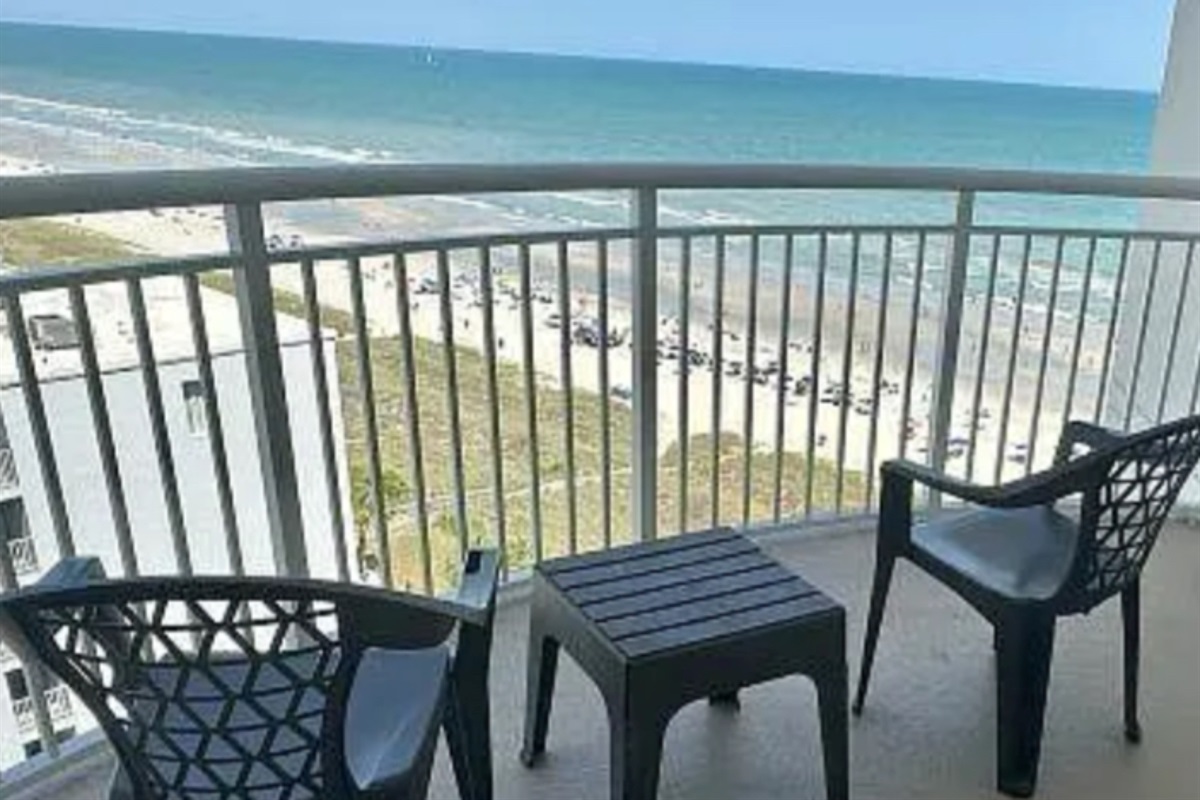 Amazing View from the Balcony!