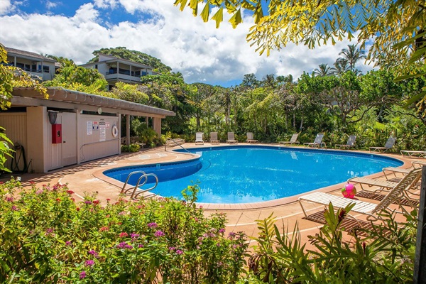 The Wailea Ekolu Pool is very private and just steps from your door - Ekolu 607