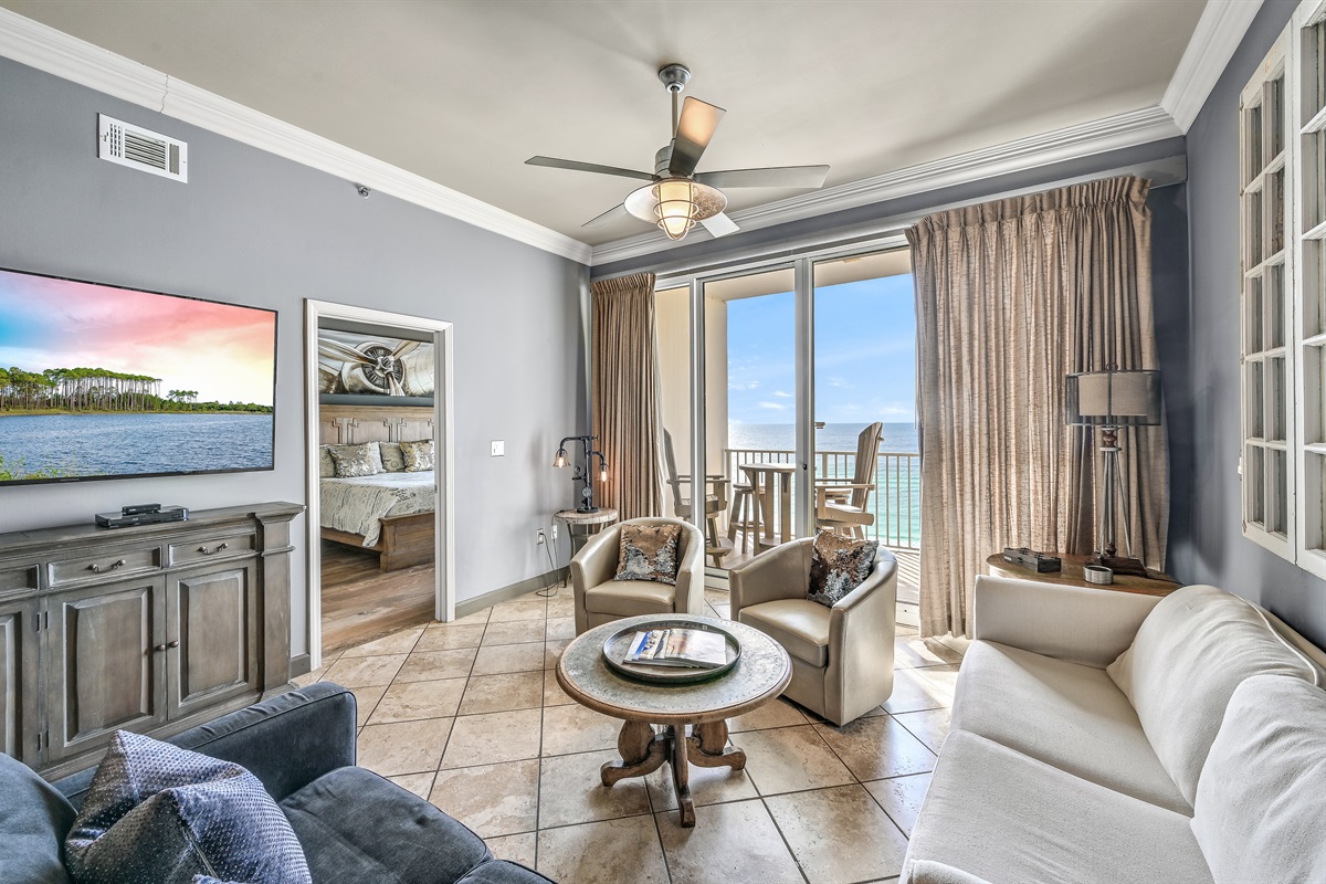 Edgy Decor with Awesome Views!