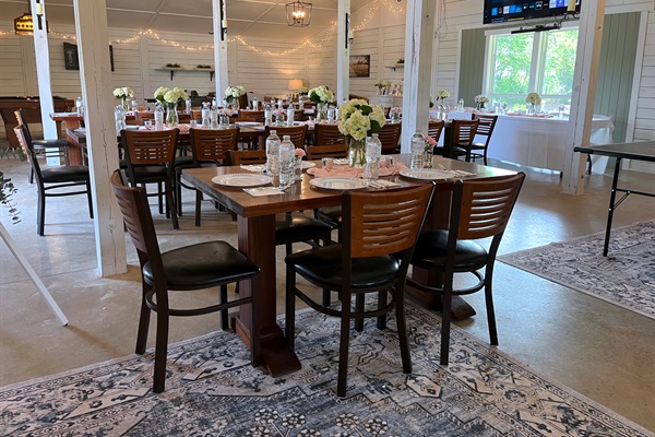 Game Barn - ready to feed the crew