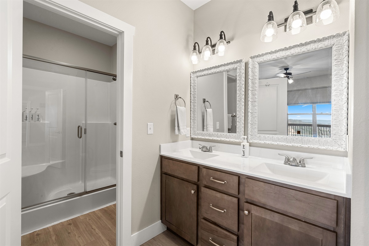 Upper level bathroom 6